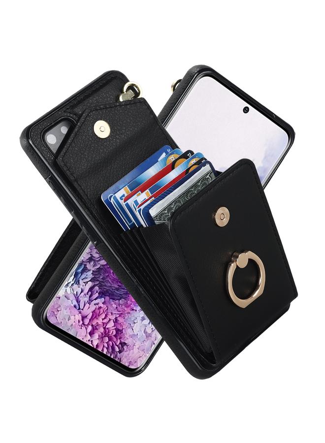 S-TOP Case For Samsung Galaxy S20 Ring Holder RFID Card Slot Phone Case - Image 1