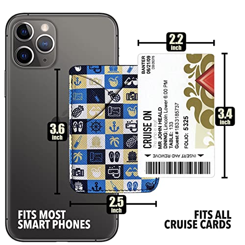 Cruise On Cruise Card Holder Phone Pouch Wallet for Ship ID Key Cards Cruise Essential 2025 & 2026 - Image 5