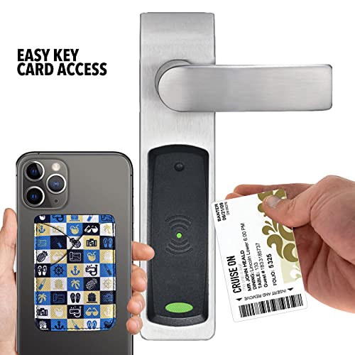 Cruise On Cruise Card Holder Phone Pouch Wallet for Ship ID Key Cards Cruise Essential 2025 & 2026 - Image 3