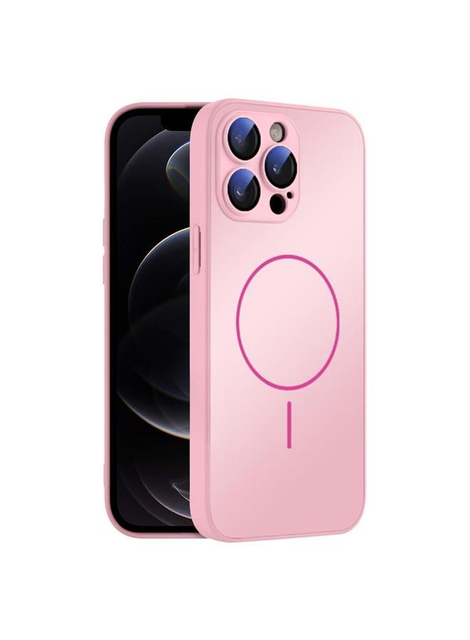 زبون جراب هاتف دائري رفيع من الزجاج المقوى MagSafe لهاتف iPhone 12 Pro - Image 1