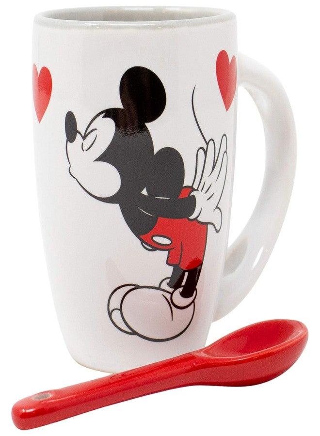 Jerry Leigh Disney Mickey and Minnie Kissing 4 Ounce Espresso Mug - Image 3