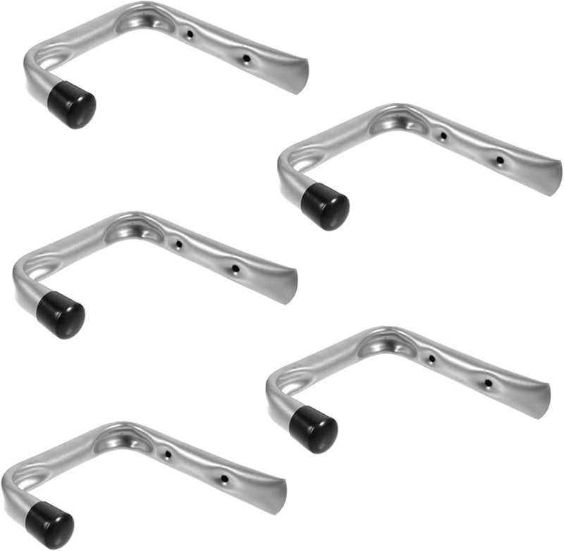 Heavy Duty Galvanized Steel Hooks 5Pcs Wall Mount Storage Hanger For Garage Household - Image 2