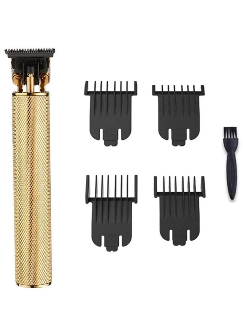 Generic - Hair Clippers for Men, Electric Pro Li Outliner Grooming Rechargeable Cordless Close Cutting T-Blade Trimmer for Men 0/1.5/3/6/9 mm Baldheaded Hair Clippers Zero Gapped Detail Beard Shaver - Image 1