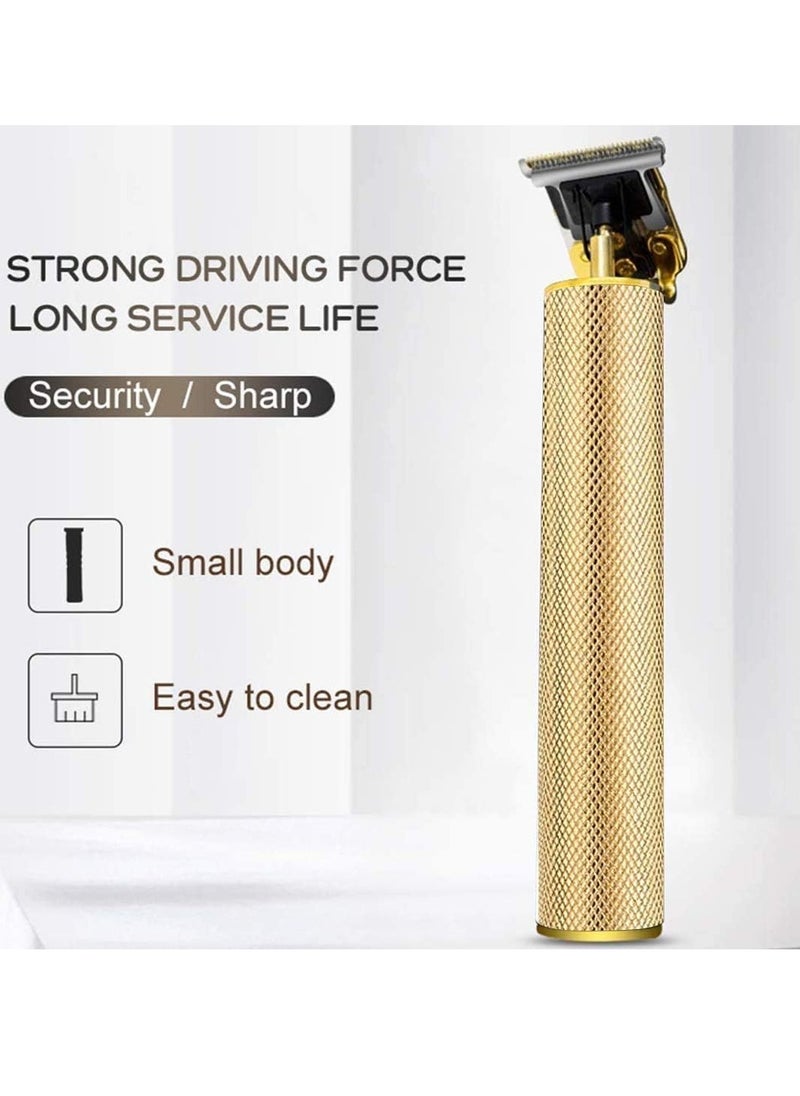 Generic - Hair Clippers for Men, Electric Pro Li Outliner Grooming Rechargeable Cordless Close Cutting T-Blade Trimmer for Men 0/1.5/3/6/9 mm Baldheaded Hair Clippers Zero Gapped Detail Beard Shaver - Image 1