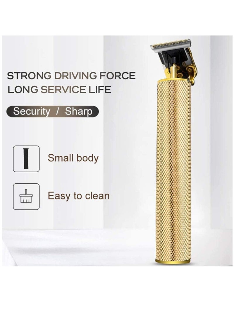 Generic - Hair Clippers for Men, Electric Pro Li Outliner Grooming Rechargeable Cordless Close Cutting T-Blade Trimmer for Men 0/1.5/3/6/9 mm Baldheaded Hair Clippers Zero Gapped Detail Beard Shaver - Image 1