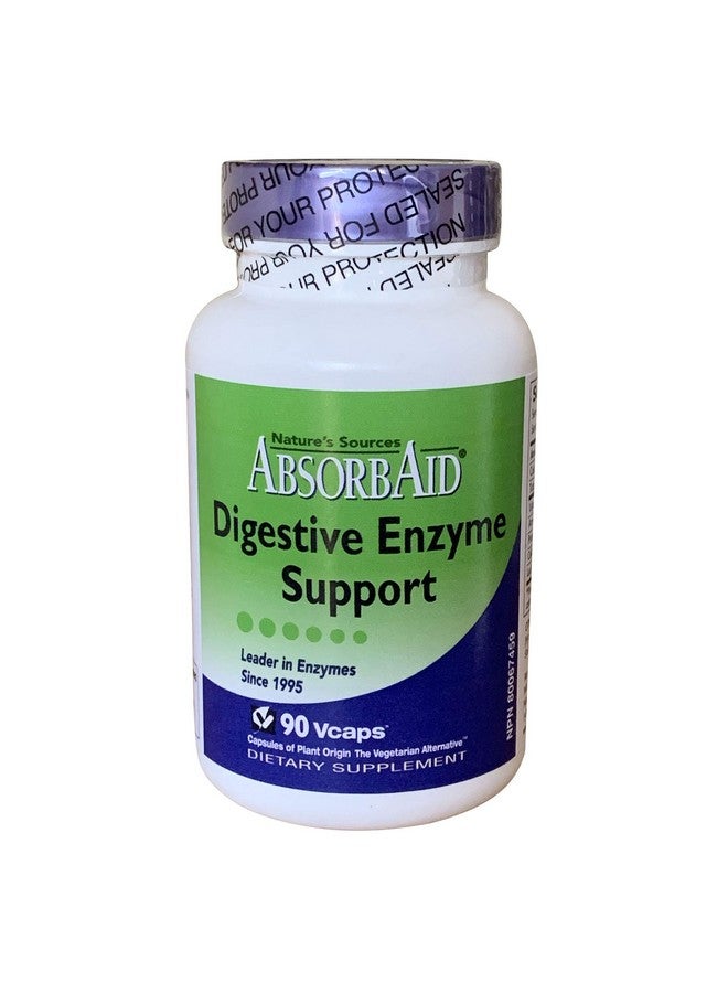 AbsorbAid مصادر الطبيعة أمتصاص المساعدة - 600 ملغ - 90 كبسولة نباتية - Image 1