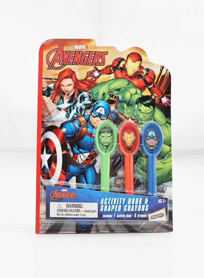 مارفل كتاب المنتقمون وأقلام تلوين - Image 1