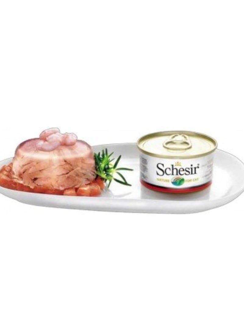Schesir Cat Multi pack Can Tuna with Seabream-6x50g Weight - 6x50g  - Image 2