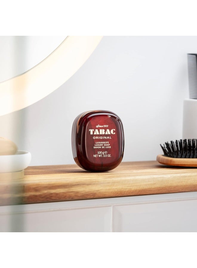Tabac Original Luxury Soap With Box 100 G - Image 3