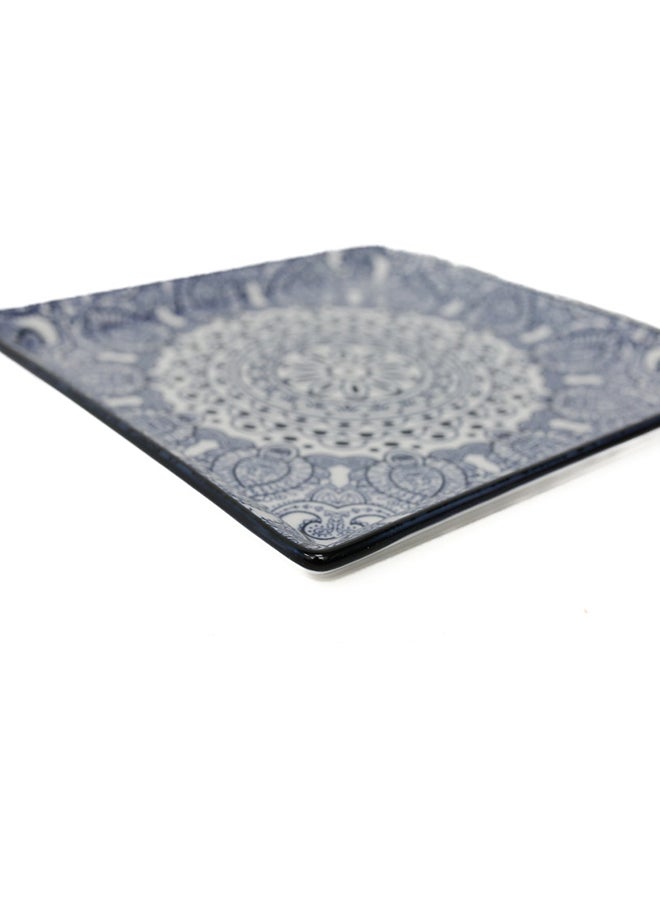 Akdc Che Brucia Square Plate 7" Blending Modern Aesthetics With Practicality To Showcase Appetizers Or Desserts With A Contemporary Flair - Image 2