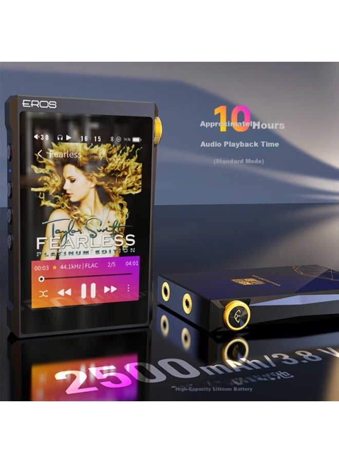 Aigo Eros A+, Dual 9018 Decoding, Dsd Hard-decode Bidirectional Bluetooth Mp3, Full Touch Screen, Lossless Master Tape Level Professional Hifi Music Player, Sports Running Portable Audio Player - Image 4