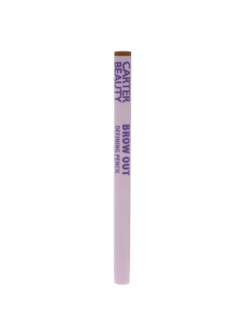 Carter Beauty Carter Beauty Brow Out Eyebrow Pencil - Glides Smoothly Over The Skin - Comes With A Fine Tip - To Create Professional-Looking Brows - For Even, Long Lasting Colour - Light - 0.007 Oz 