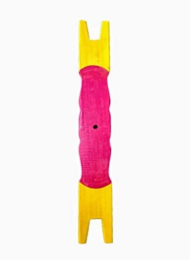 Madhura Wooden Baby Thottil Kattai/Thottil Kambu/Color Cradle Stick/Wood Swing Stick 46 cm - Image 4
