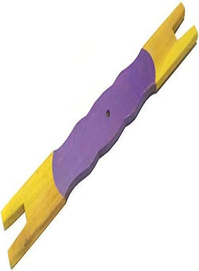 Madhura Wooden Baby Thottil Kattai/Thottil Kambu/Color Cradle Stick/Wood Swing Stick 46 cm - Image 3
