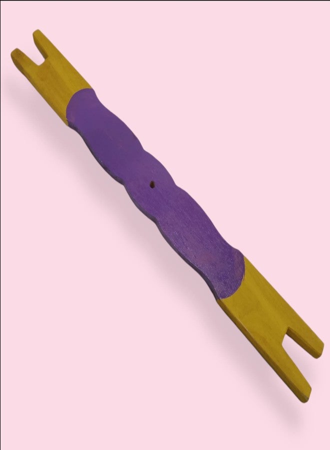 Madhura Wooden Baby Thottil Kattai/Thottil Kambu/Color Cradle Stick/Wood Swing Stick 46 cm - Image 2