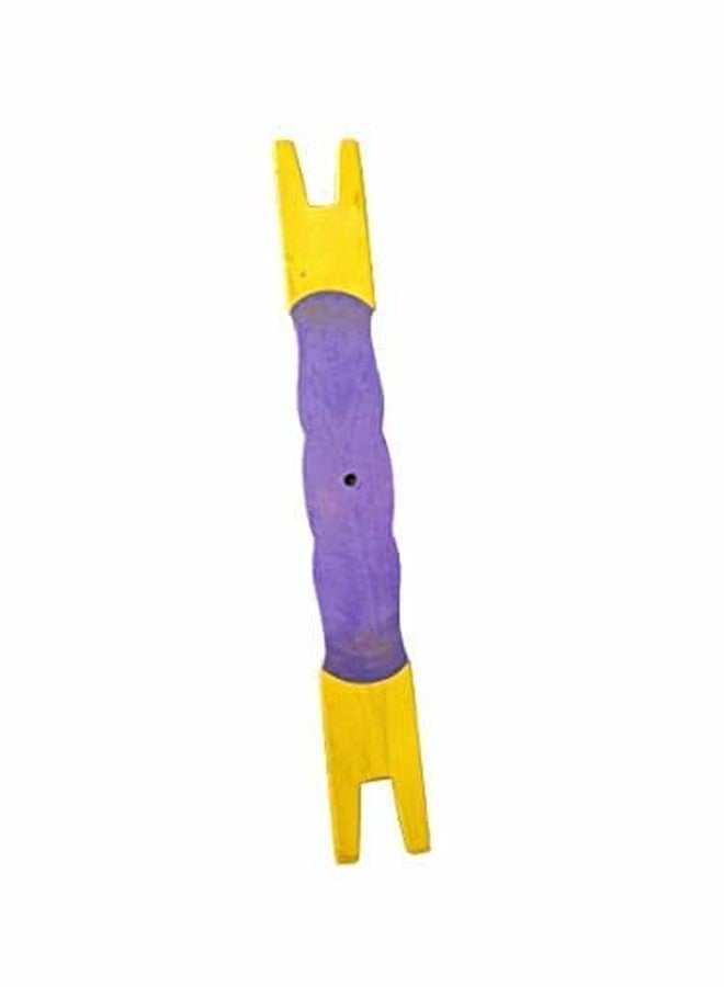 Madhura Wooden Baby Thottil Kattai/Thottil Kambu/Color Cradle Stick/Wood Swing Stick 46 cm - Image 5