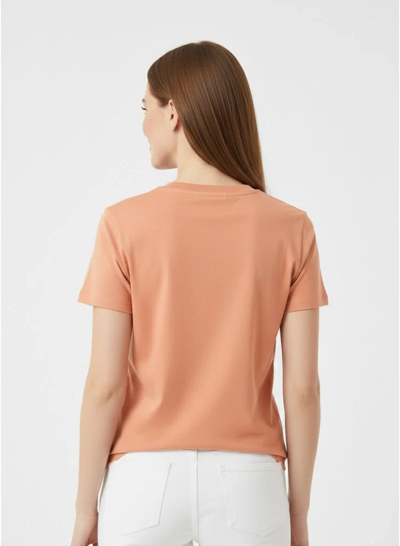 Polo Play Girls Graphic T-shirt -ORANGE