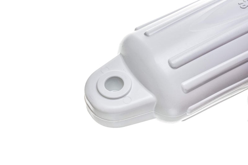 attwood Attwood 9354D1 Softside Oval Boat Fender 4"x16" White  - Image 5