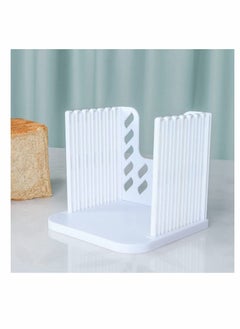 KASTWAVE Bread Slicer for Homemade Bread, Adjustable Toast Slicing Guide, Slices Evenly Loaf Cutting Guide, Foldable Sandwich Bagel Cutter Machine, 1 Pcs  - Image 4