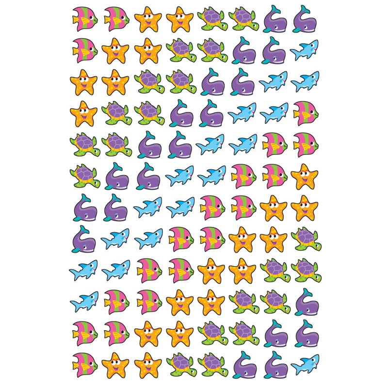 Trend Enterprises Trend Sea Life superShapes Stickers, Classroom Incentives, 800 Count - Image 2
