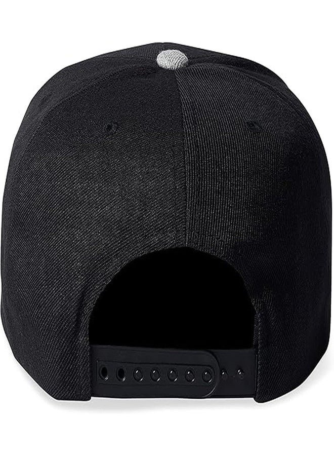 Brixton Men's JOLT Medium Profile Snapback HAT Hat, Black/Heather Grey, O/S - Image 2