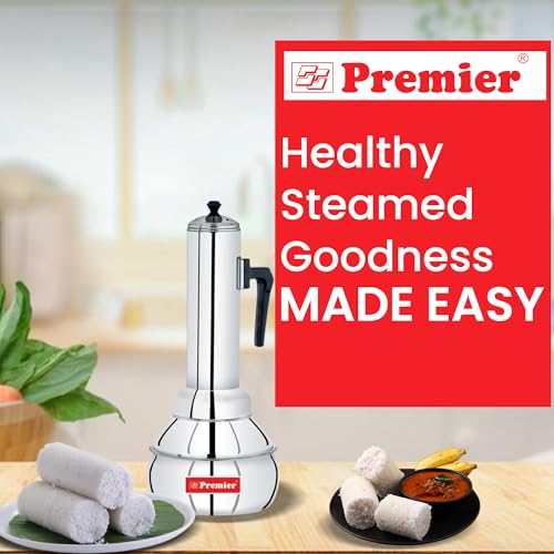 Premier Stainless Steel Puttu Maker – Durable and Efficient Kitchen Appliance for Perfectly Steamed Puttu, Even Steam Distribution, Ergonomic Handle, Easy Cleaning, and Versatile - Image 4