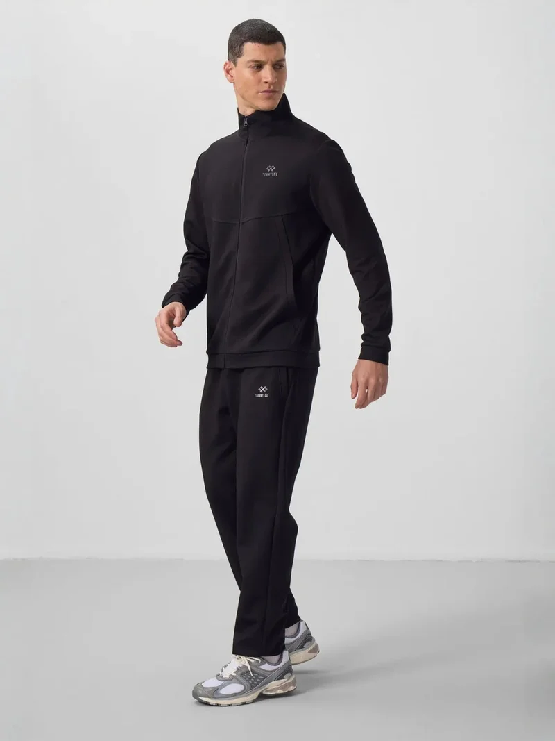 تومي لايف TOMMY Men's Long-sleeve Zip Sweatshirt And Pants Set