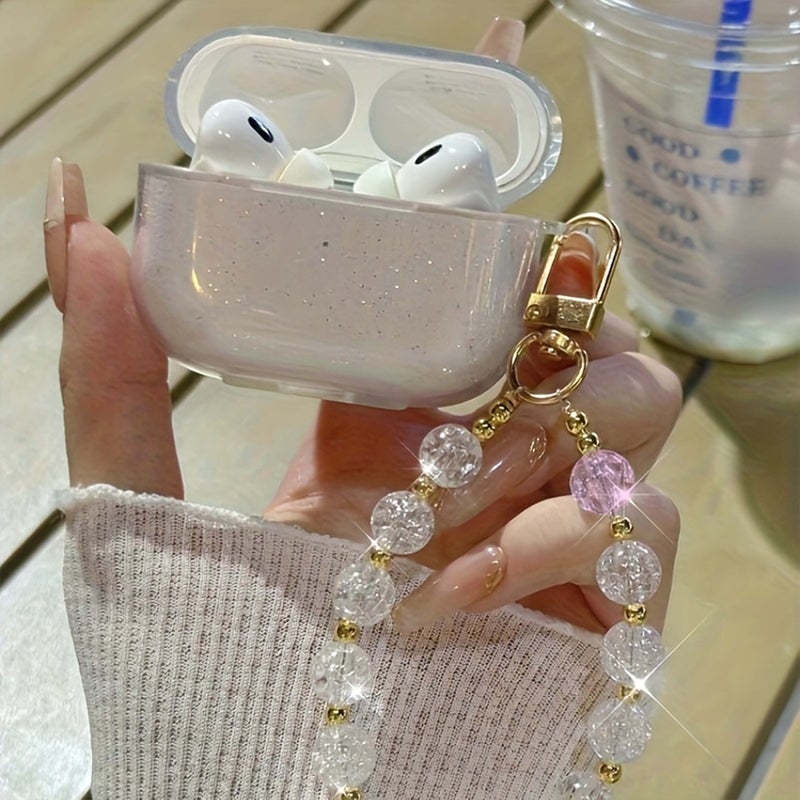Sparkle Through Flash Drop Proof Protective Cover for AirPods 4 Case - Image 4