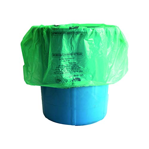 O2 Dustbin Bags Biodegradable For Kitchen, Office, Large Size (Green, 24" X 32", 01 Roll = 15 Bag)(Garbage Bags/Trash bags) - Image 5