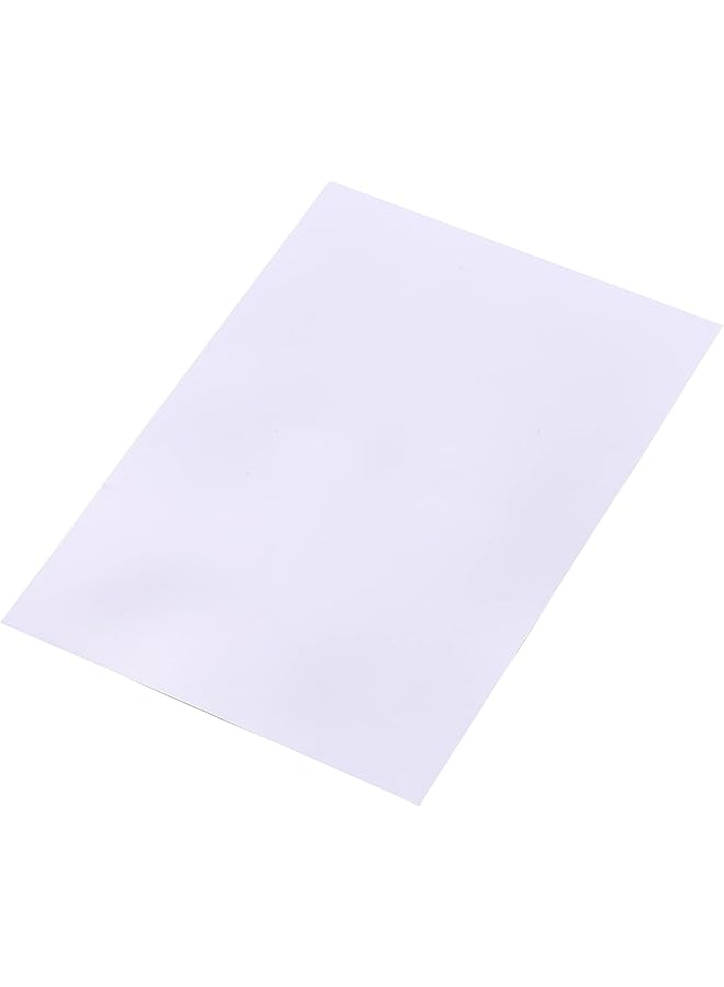 إيروريكس مجموعة أغشية الانكماش البيضاء القابلة للطباعة، 25 ورقة من ورق الانكماش الفني القابل للانكماش، يمكن طباعتها لطابعة نفث الحبر، لصنع المعلقات والأقراط وسلاسل المفاتيح والحلي والإكسسوارات، مقاس 8.3 × 11.4 بوصة - Image 4