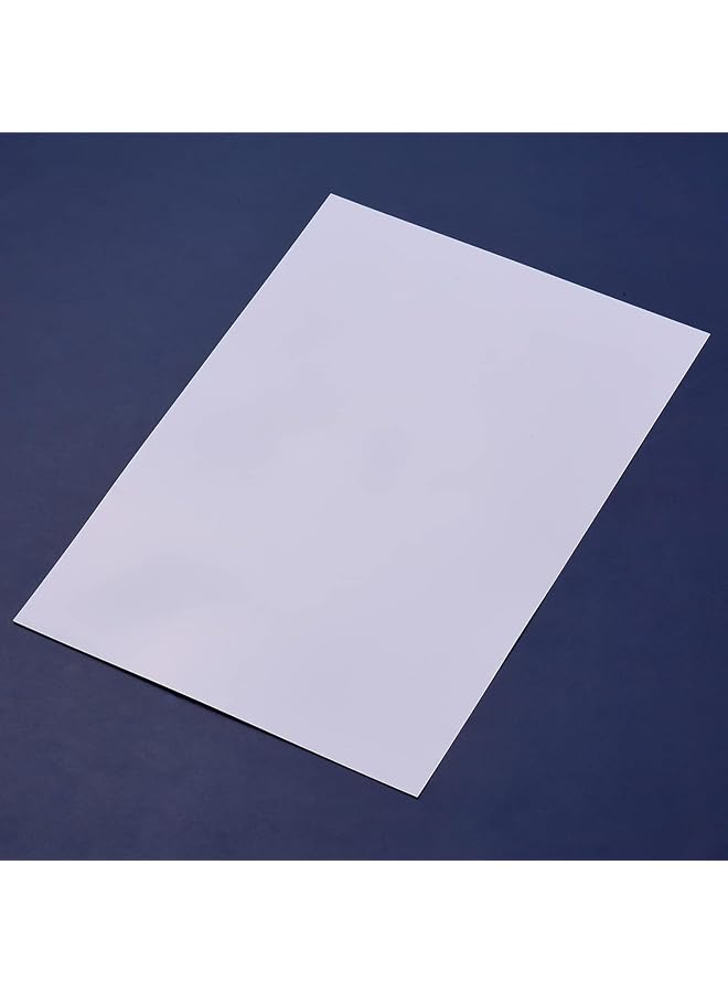 إيروريكس مجموعة أغشية الانكماش البيضاء القابلة للطباعة، 25 ورقة من ورق الانكماش الفني القابل للانكماش، يمكن طباعتها لطابعة نفث الحبر، لصنع المعلقات والأقراط وسلاسل المفاتيح والحلي والإكسسوارات، مقاس 8.3 × 11.4 بوصة - Image 5