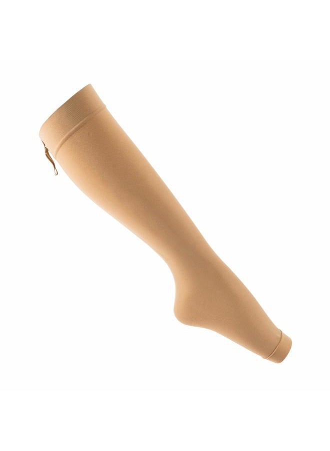 Bluestone Zipper Compression Sock 20-30mmhg for Men and Women Extra Large - Image 2