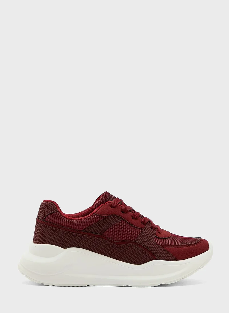 Ginger Textured Chunky Sneaker