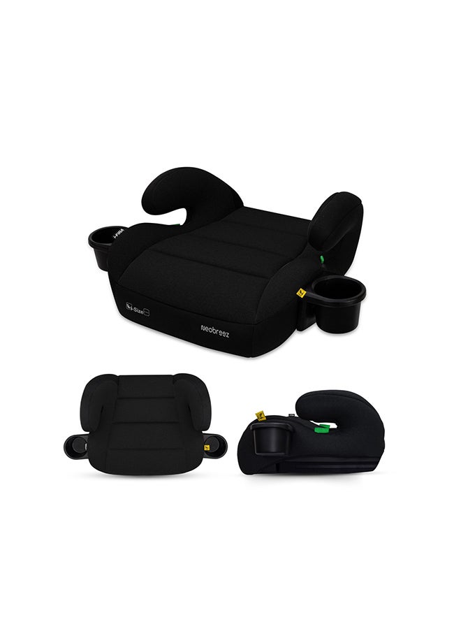 نيوبريز مقعد معزز للأطفال بدون ظهر، مبطن، مدمج، خفيف الوزن، محمول للسفر، مسند ذراع، حامل أكواب، - سنة، - كجم - Image 1