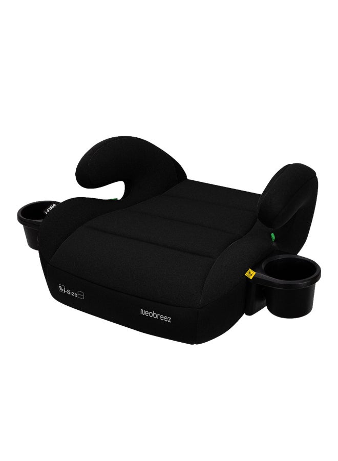neobreez I-FIRA I-Size Backless Booster Car Seat, Double Padded Foam, Compact, Lightweight&Portable Travel Childrens Kids Boys Girls Car Seat, Arm Rest Seat, 2 Cup Holder, ECER129, 6-12Yrs, 22-36Kg, Group 3 - Image 1