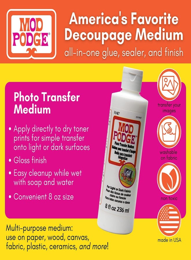 Mod Podge Photo Transfer Medium (8-Ounce), CS15067 - Image 2