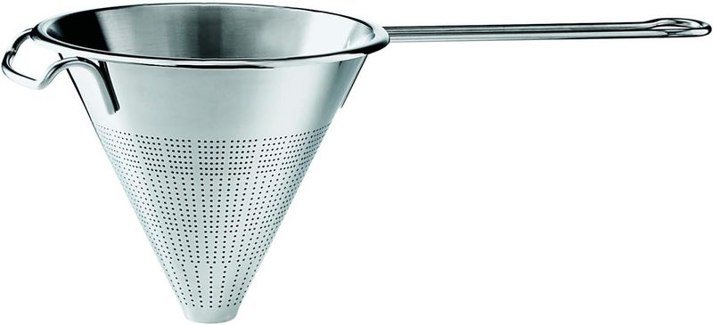 RÖSLE Stainless Steel Conical Strainer, Wire Handle, 7.1-inch - Image 1