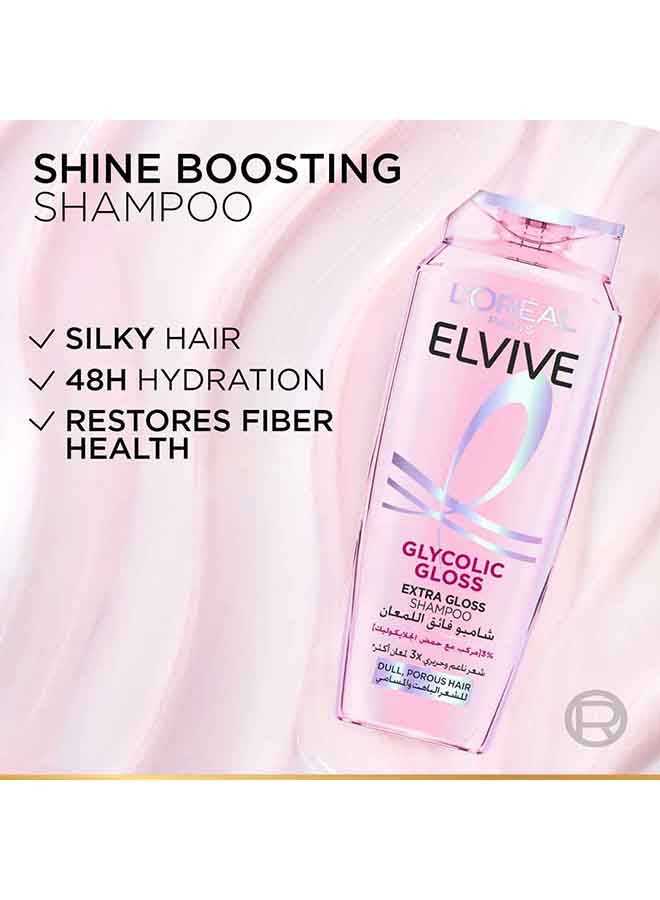 Elvive Glycolic Gloss Extra Gloss Shampoo with 3% Glycolic Acid for Dull and Porous Hair 400ML - view 5