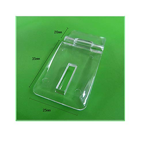 DEEKOUDT 10Pcs Crystal Clear Acrylic Hinged Latch, Snap Door/Box Hinge Kit for Cabinet Drawer Accessories - Image 3