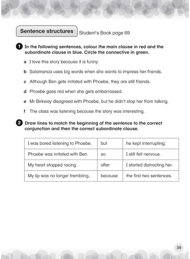 International Primary English Workbook: Stage 5 (Collins International Primary English) - Image 2