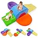 DOGERN 6Piece Soft Foam Climbing Blocks for Toddlers Babies Indoor Baby Climbing Toys Set Toddler Foam Play Gym with NonSlip Base Sensory Play Climber Indoor Climb and Crawl Activity Play Set - Image 2