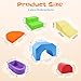 DOGERN 6Piece Soft Foam Climbing Blocks for Toddlers Babies Indoor Baby Climbing Toys Set Toddler Foam Play Gym with NonSlip Base Sensory Play Climber Indoor Climb and Crawl Activity Play Set - Image 4