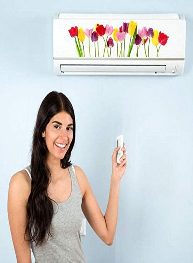 Decals Creation™ AC Sticker Wall Sticker Split Ac Stickers Air Conditioner Sticker Standard Size Code 29 - Image 2