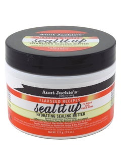 Aunt Jackie's Aunt Jackies Seal It Up Hydrating Sealing Butter 7.5 Ounce (221ml) (3 Pack) 