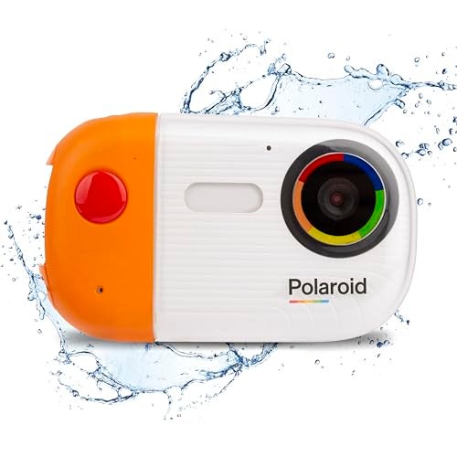 SAKAR Polaroid Underwater Camera - 18MP 4K UHD, Waterproof for Snorkeling & Diving with LCD Display, USB Rechargeable - Image 1