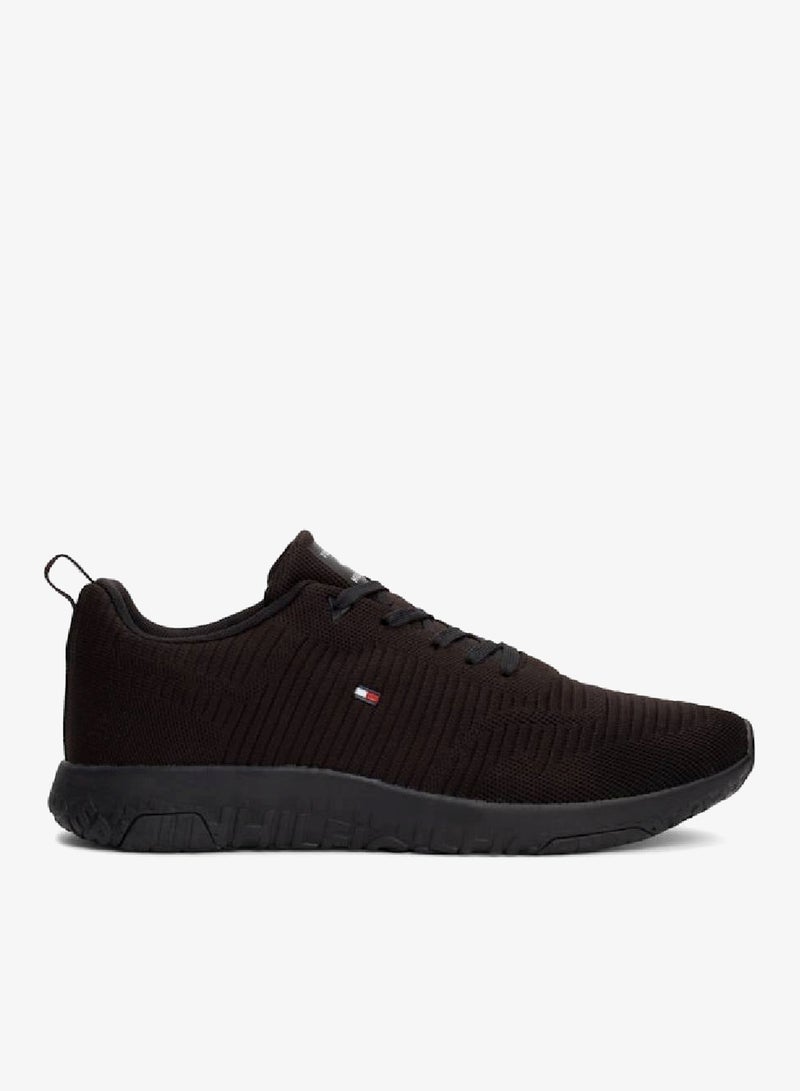 TOMMY HILFIGER Signature Knitted Sneakers - Image 2