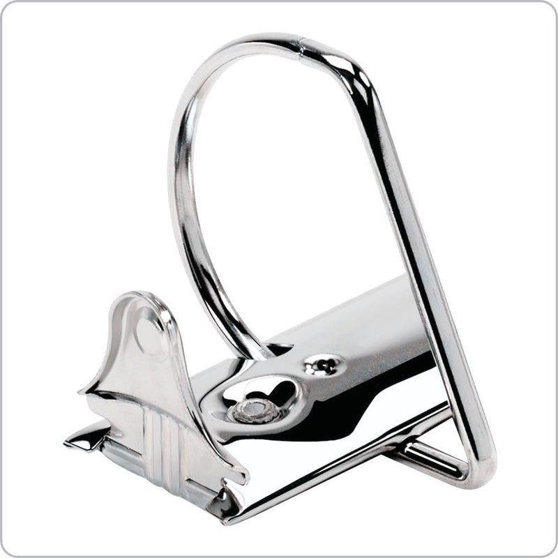Cardinal Performer 3-Ring Binder, 3", Non-Locking Slant-D Rings, 725-Sheet Capacity, ClearVue Presentation Binder, Nonstick, PVC-Free, White (17600CB) - Image 4