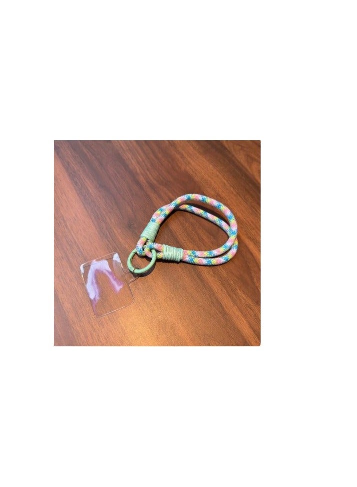 Generic Wrist strap to hold the phone, fits all smartphones. Comes with a plastic piece to attach to the phone.