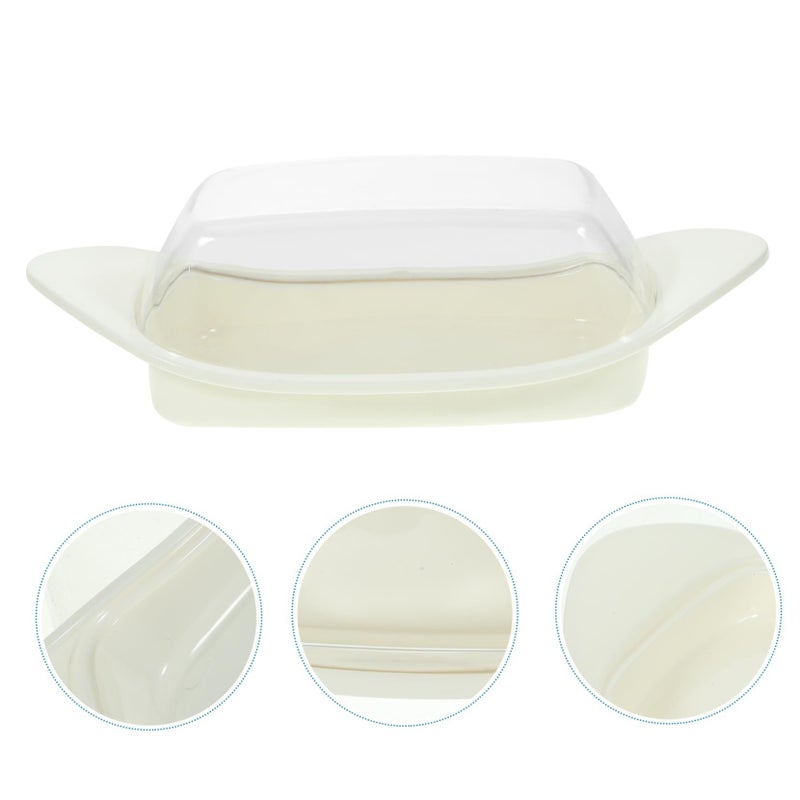 Butter Keeper with Lid Transparent Cheese Storage Box for Kitchen - Image 3