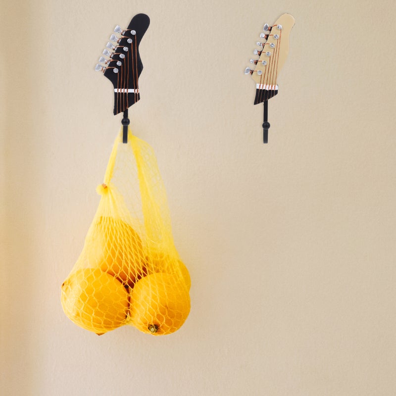 1 Set Guitar Shape Clothes Hook Nordic Style Hanging Hook Home Sundries Organizer - Image 3